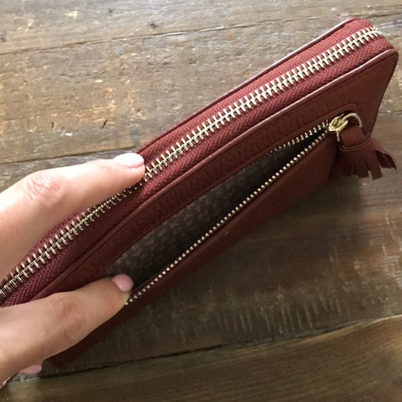 Kate Spade Neda Wallet Chester Street port brown - Picture 3 of 8